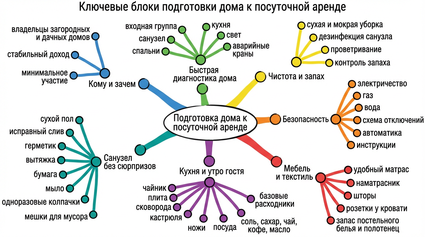 аренда дома посуточно